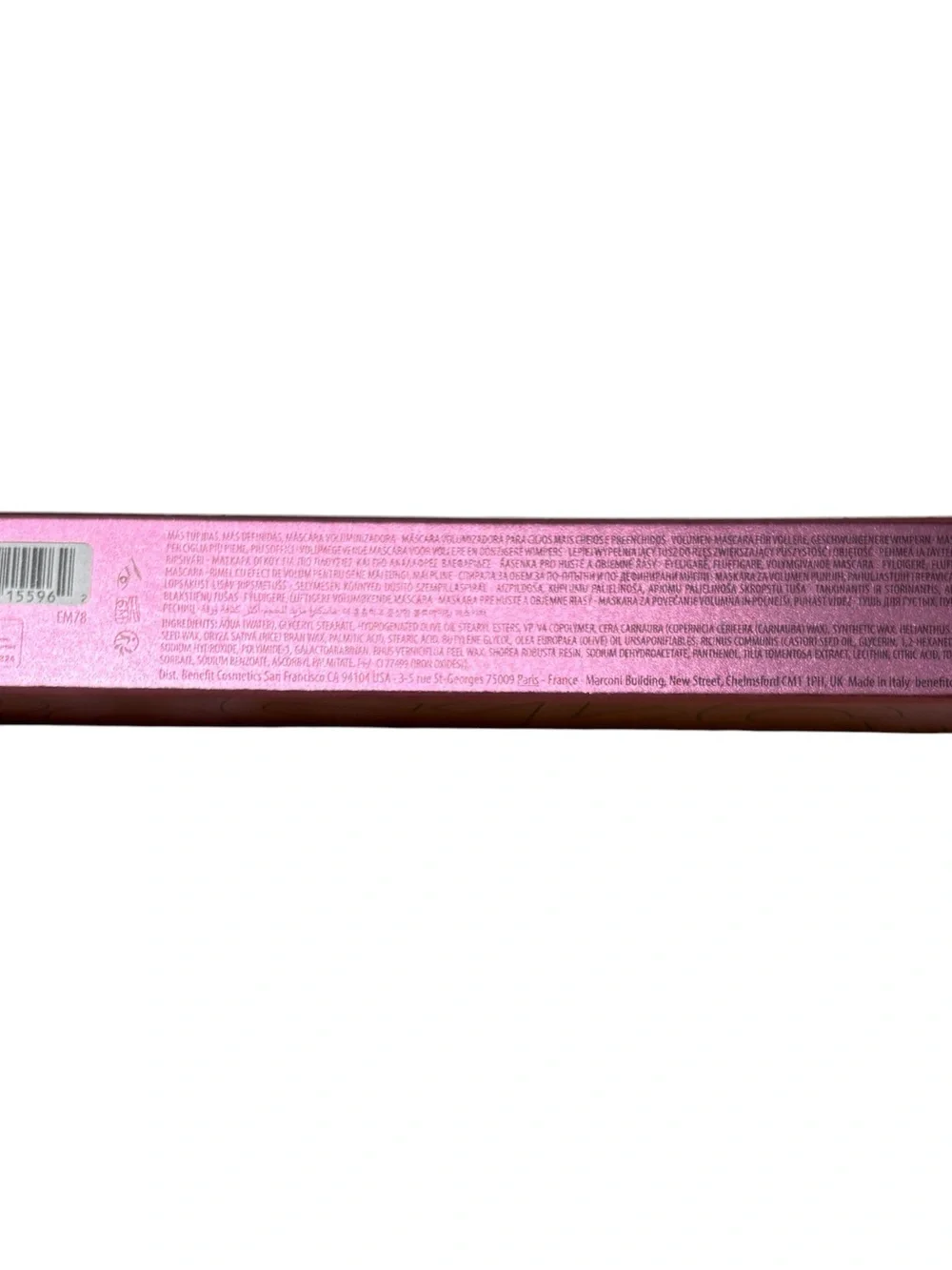 Benefit Cosmetics BADgal Bounce Volumizing‎ Mascara in Pump'd Up Black NIB